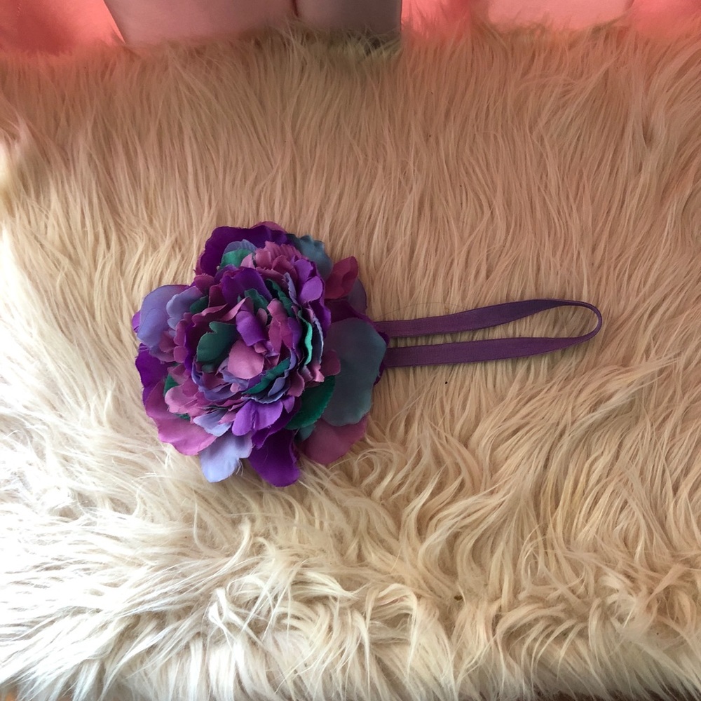 Multicolor Flower Headband